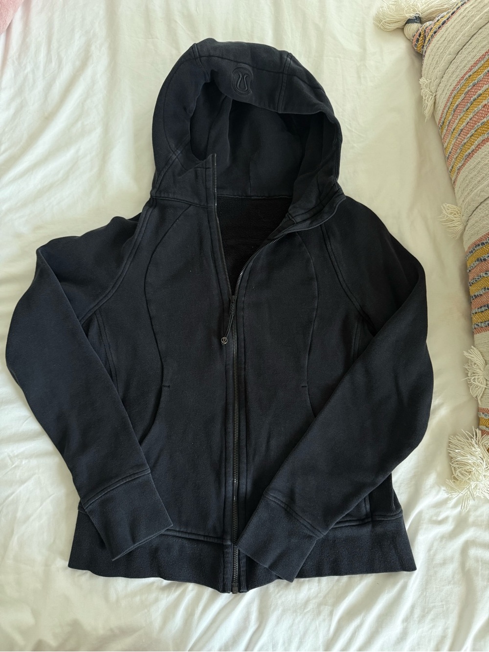 lululemon athletica Black Zip-Up Hoodie Jacket